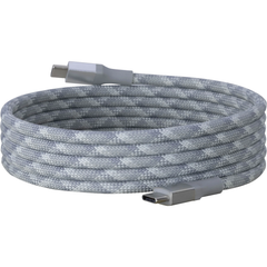 Magnetic Braided Usb-C To Usb-C Fast Charging & Data Transfer Cable, Anti-Tangle Woven Charging Cord For Portable Electronics