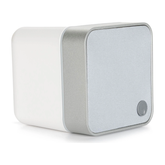 Compact Cube Full-Range Mini Loudspeaker, Wide Dispersion Desktop Surround Satellite Speaker With Multi-Mount Compatibility