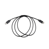1 Meter Heavy-Duty Dual Usb-C Programming & Power Cord, Reversible Double-End Type-C Cable For Portable Radio Configuration & Fast Charging