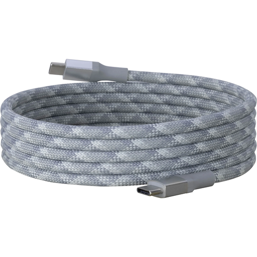 Magnetic Braided Usb-C To Usb-C Fast Charging & Data Transfer Cable, Anti-Tangle Woven Charging Cord For Portable Electronics