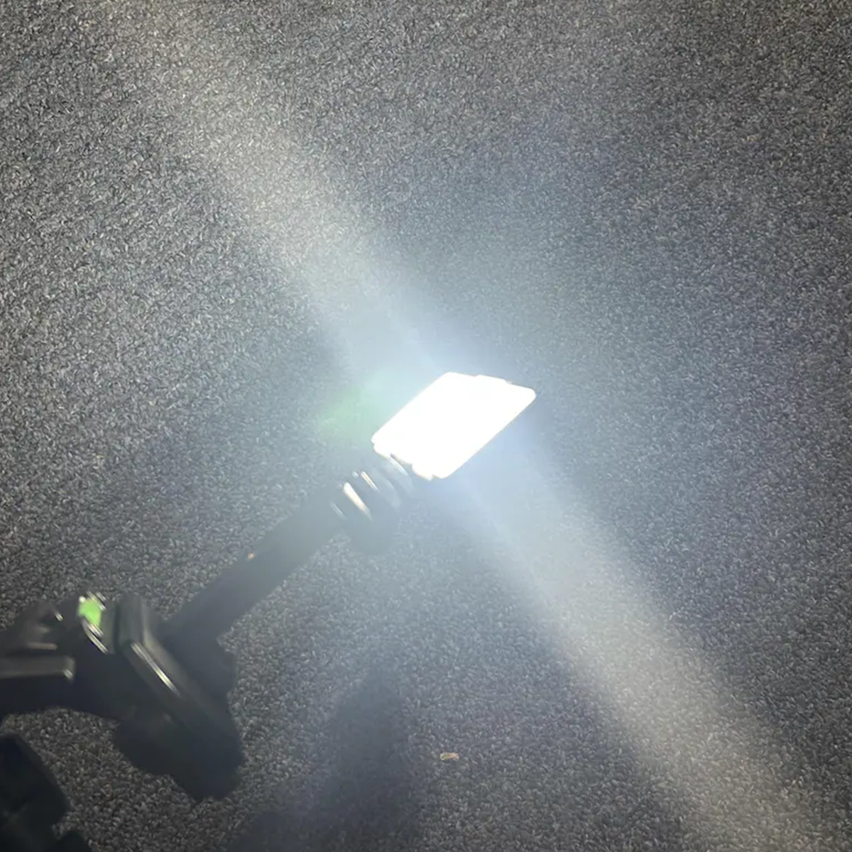 Three-Step Dimmable 50 Led On-Camera Video Fill Light, Rechargeable Portable Lighting Panel With Universal Cold Shoe Bracket
