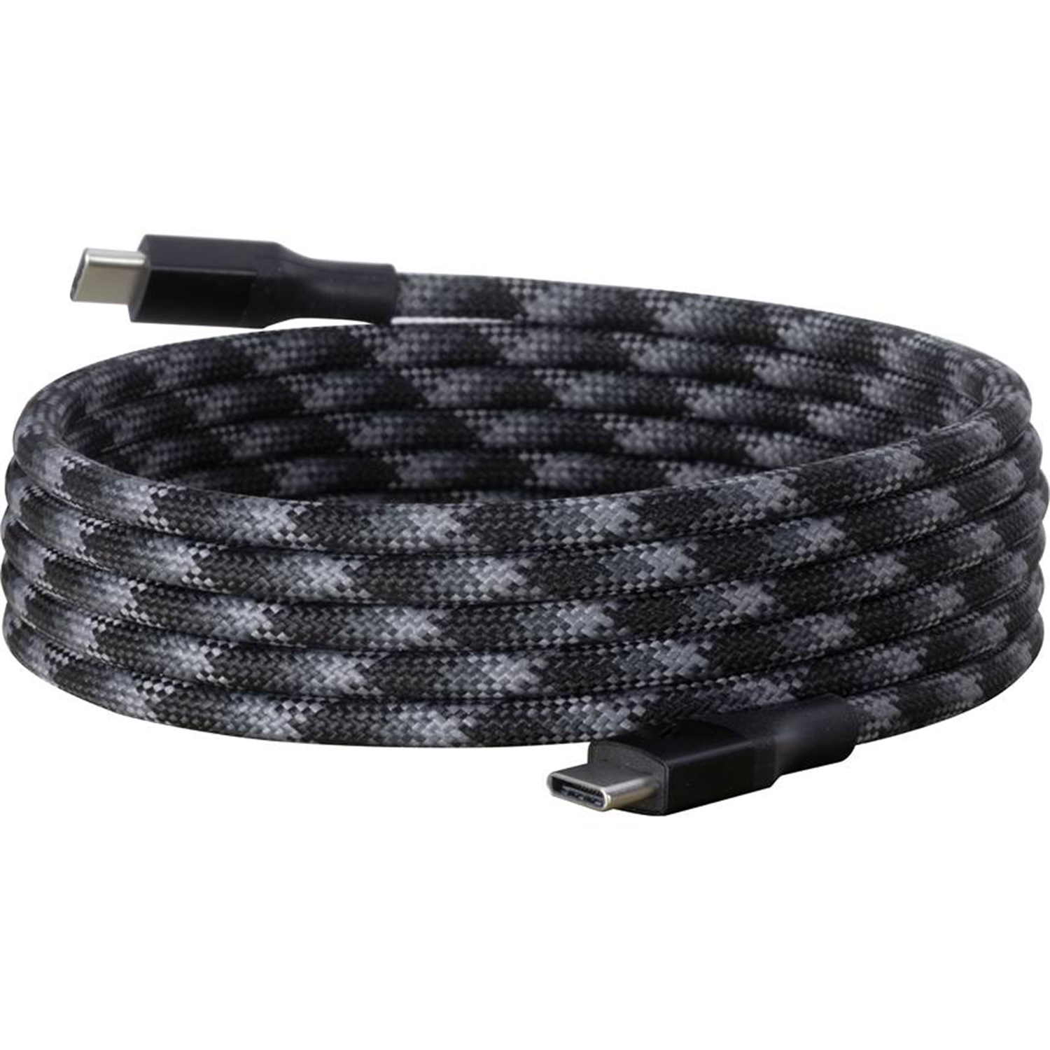 Magnetic Braided Usb-C To Usb-C Fast Charging & Data Transfer Cable, Anti-Tangle Woven Charging Cord For Portable Electronics