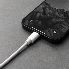 1 Meter Knit Fabric Usb-C To Usb-C Pd Fast Charging Cord, Eco-Friendly Data Cable With Built-In Storage Organizer Strap