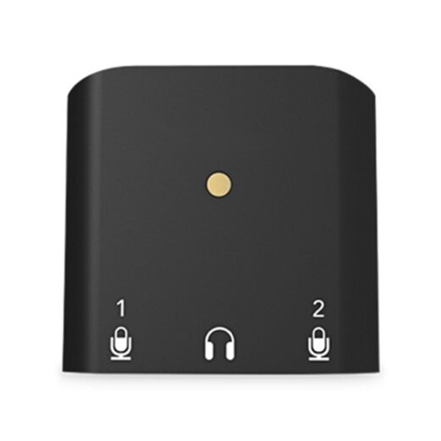 Ultra Compact Dual-Channel Portable Usb Recording Audio Interface, Dual 3.5Mm Auto-Sensing Mic Input Sound Adapter For Mobile Devices And Laptops