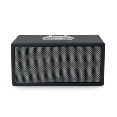 Vintage Rectangular Multi-Function Wireless Audio Speaker, Tabletop Retro Bluetooth Sound Box With Multiple Playback Modes And Mic Input