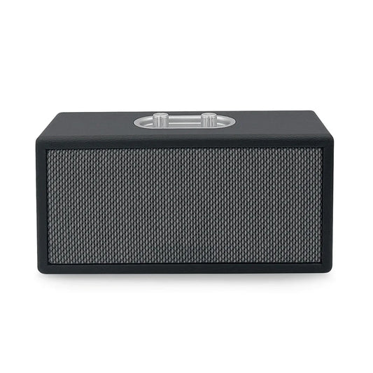 Vintage Rectangular Multi-Function Wireless Audio Speaker, Tabletop Retro Bluetooth Sound Box With Multiple Playback Modes And Mic Input