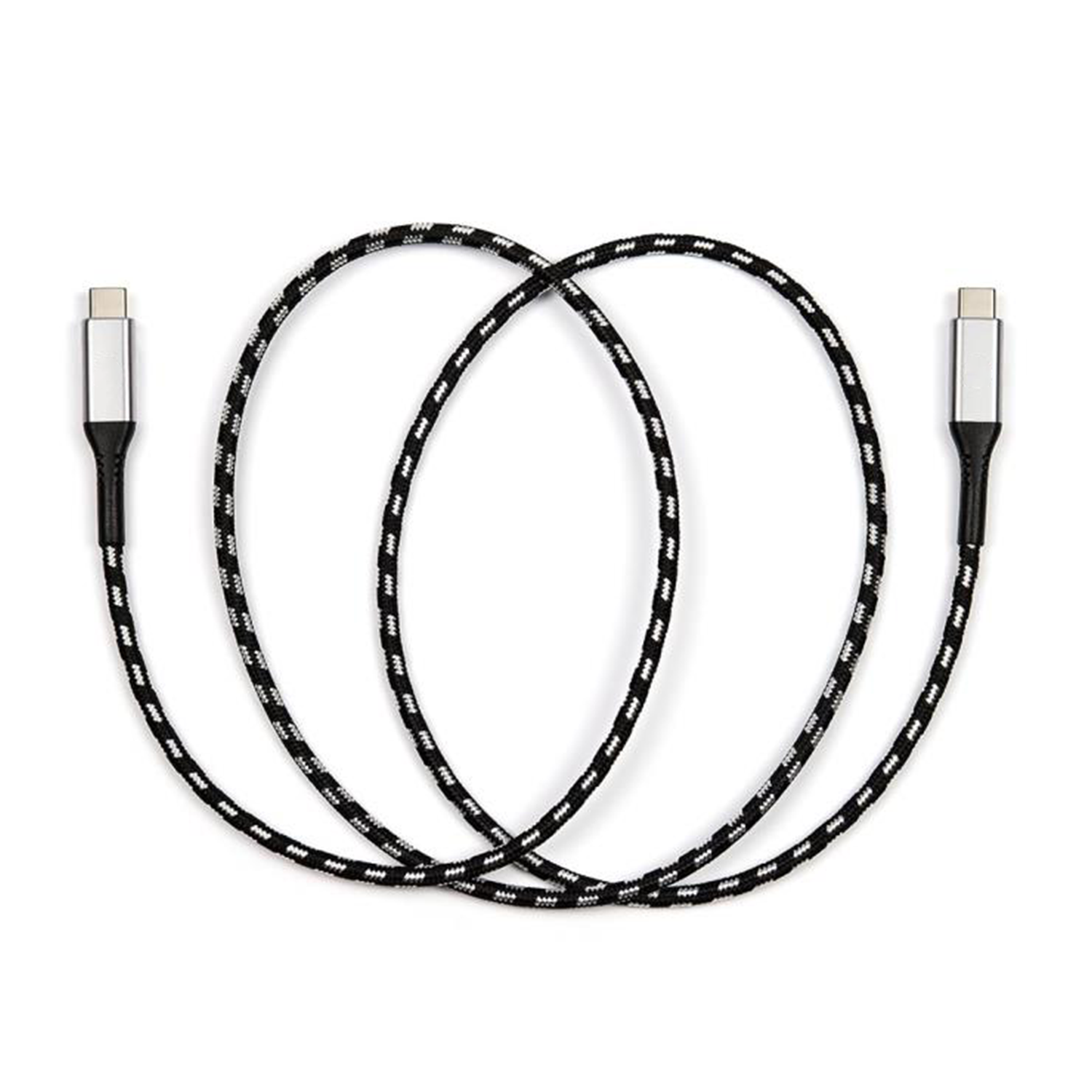 USB-C Cable Woven Braided 100CM In-Vehicle Data & Charging Cord For Car Infotainment Systems