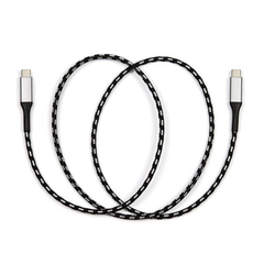 USB-C Cable Woven Braided 100CM In-Vehicle Data & Charging Cord For Car Infotainment Systems